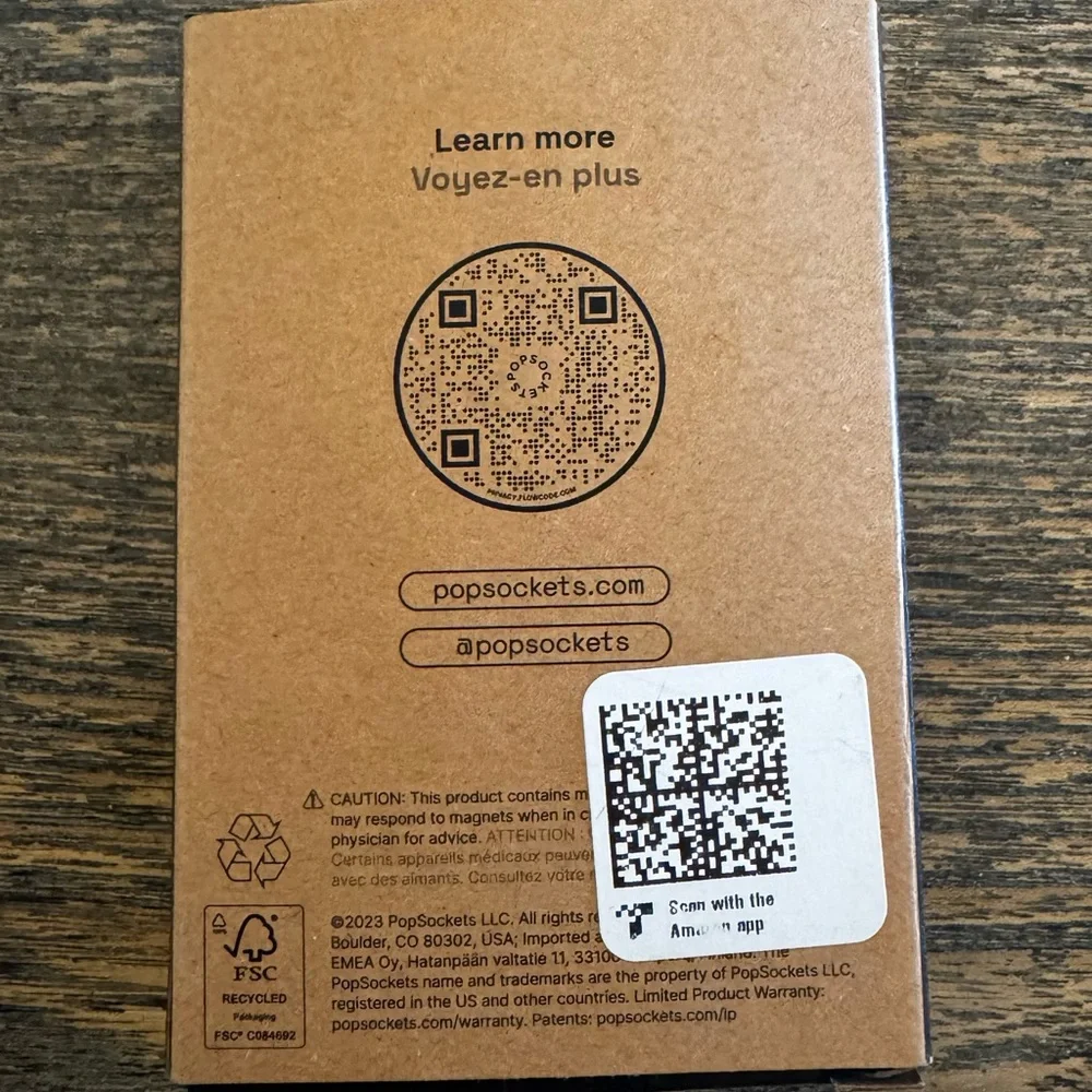 Floral Pattern PopSocket - Picture 4 of 4